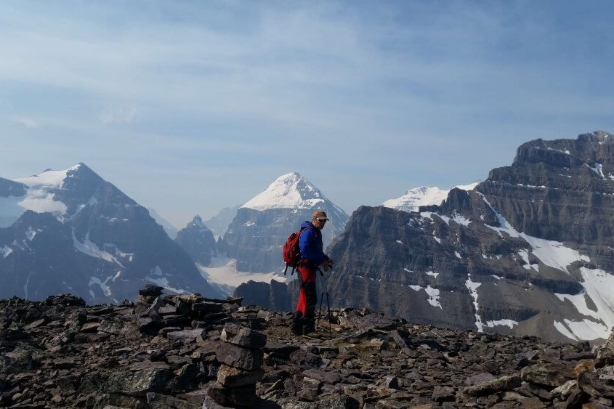 Ron Dart, amongst many scholarly pursuits and prolific writing, is an enthusiastic mountaineer!