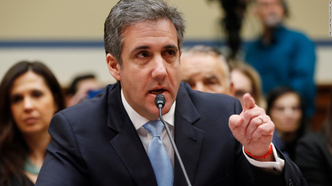 TESTIMONY OF MICHAEL D. COHEN COMMITTEE ON OVERSIGHT AND REFORM U.S. HOUSE OF REPRESENTATIVES FEBRUARY 27, 2019