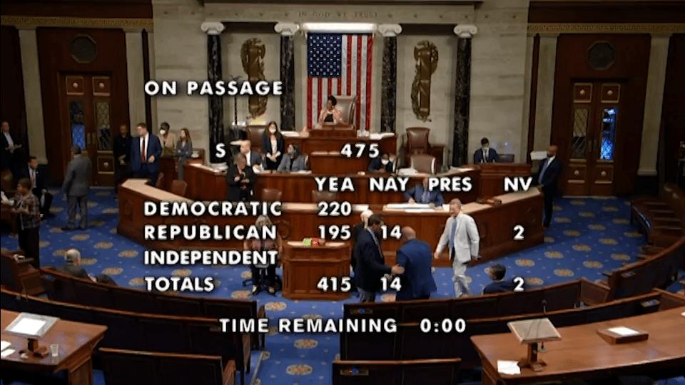 House approves Juneteenth holiday, sends bill to Biden’s desk