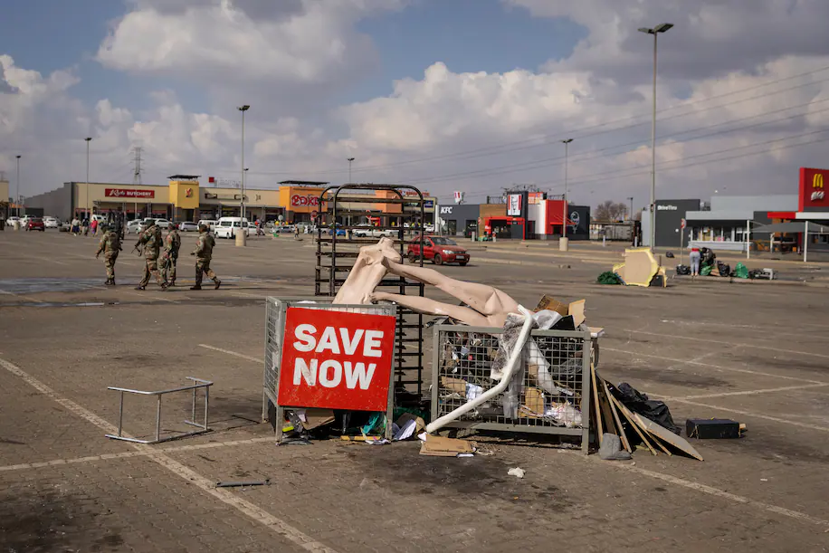 South Africa’s riots are a warning to the world