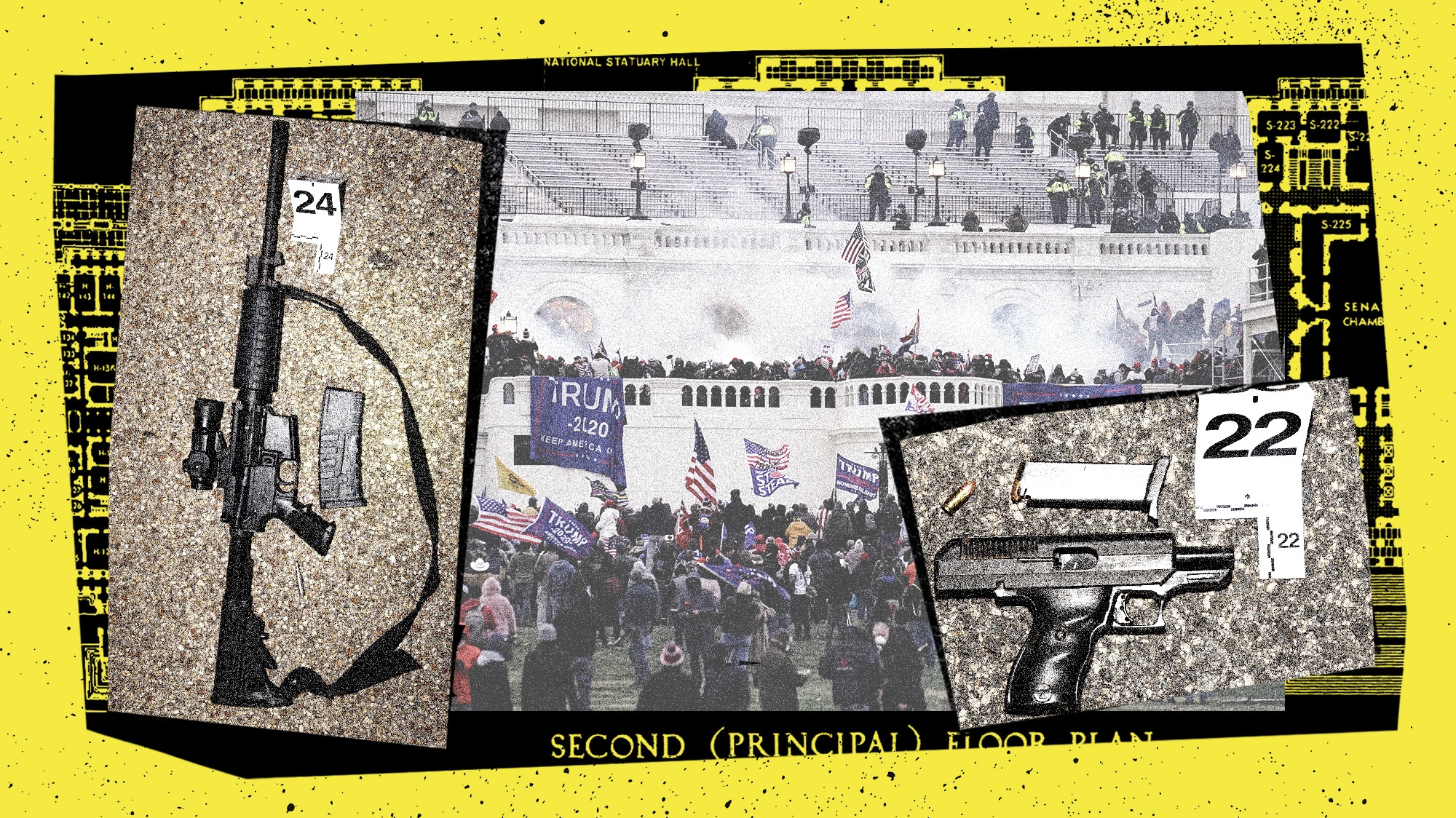 Trump Extremists Brought Numerous Guns on January 6, Evidence Shows